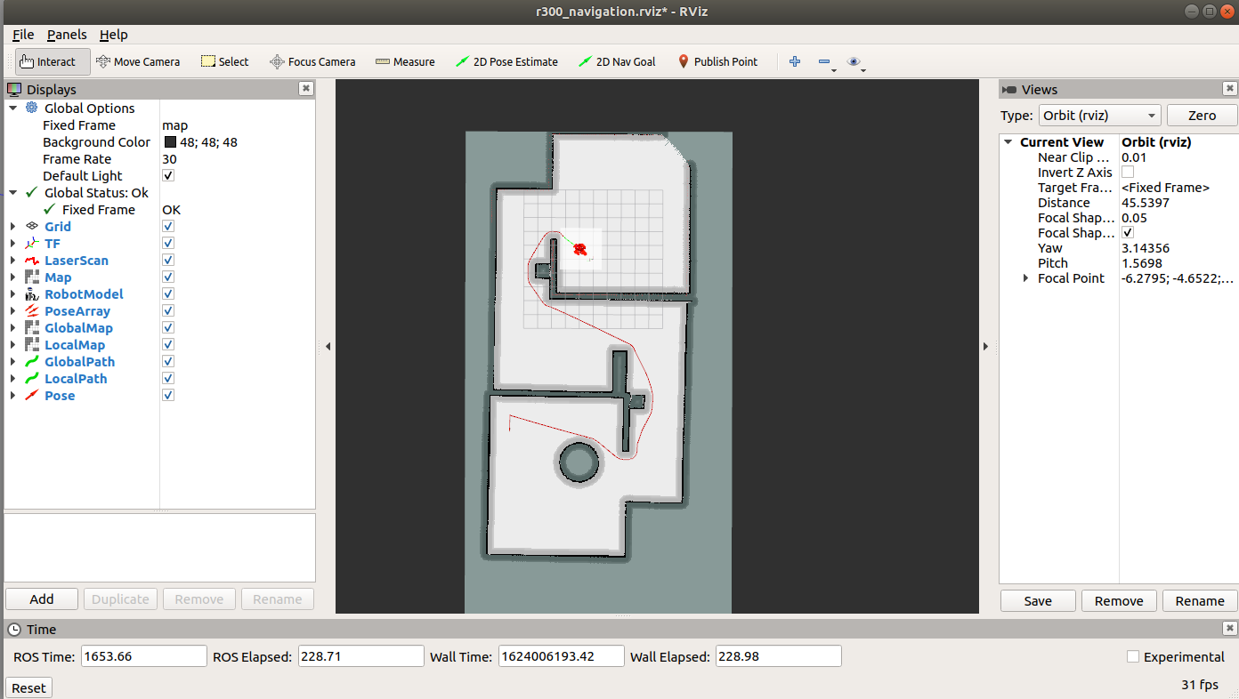 AutoPilot Cartographer仿真
